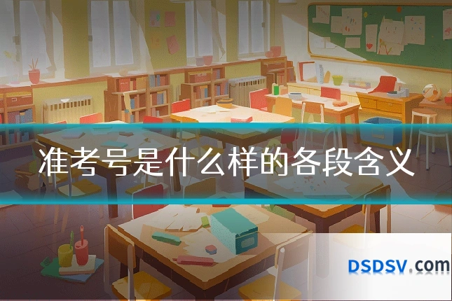 准考号是什么样的各段含义