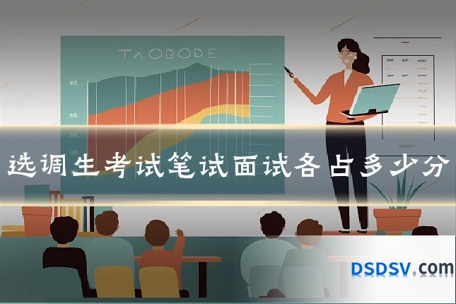选调生考试笔试面试各占多少分