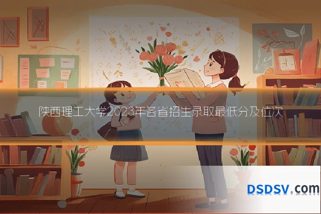陕西理工大学2023年各省招生录取最低分及位次