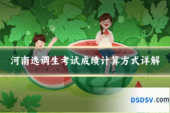 河南选调生考试成绩计算方式详解