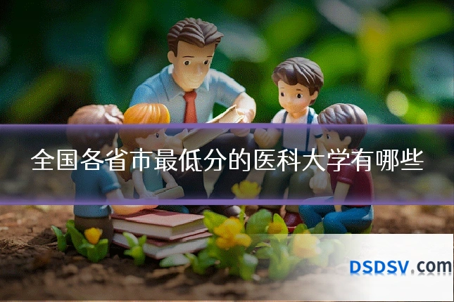 全国各省市最低分的医科大学有哪些