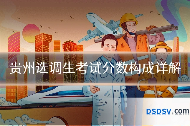 贵州选调生考试分数构成详解