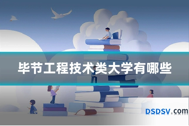 毕节工程技术类大学有哪些