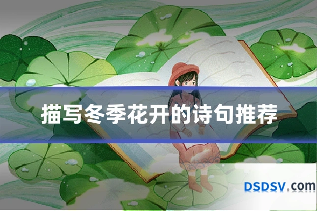 描写冬季花开的诗句推荐
