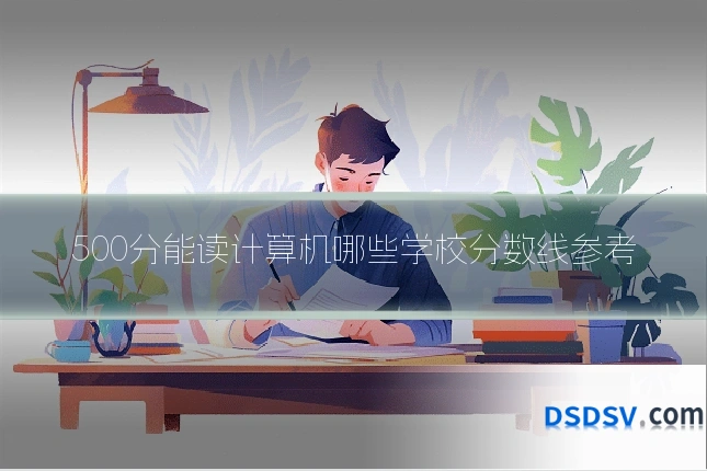 500分能读计算机哪些学校分数线参考