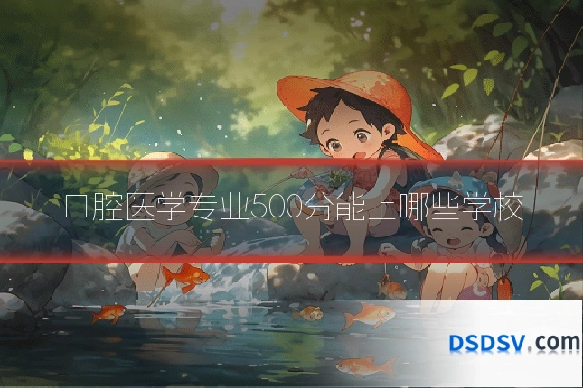 口腔医学专业500分能上哪些学校