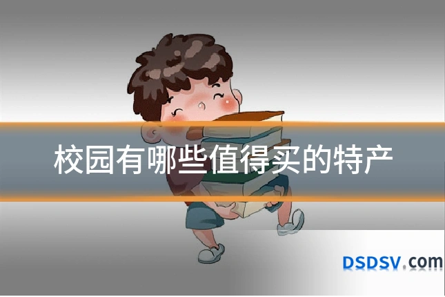 校园有哪些值得买的特产