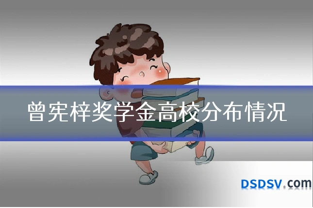 曾宪梓奖学金高校分布情况