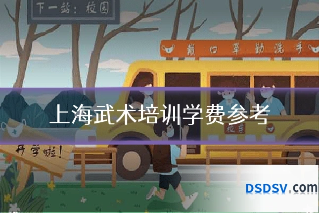 上海武术培训学费参考