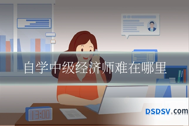 自学中级经济师难在哪里
