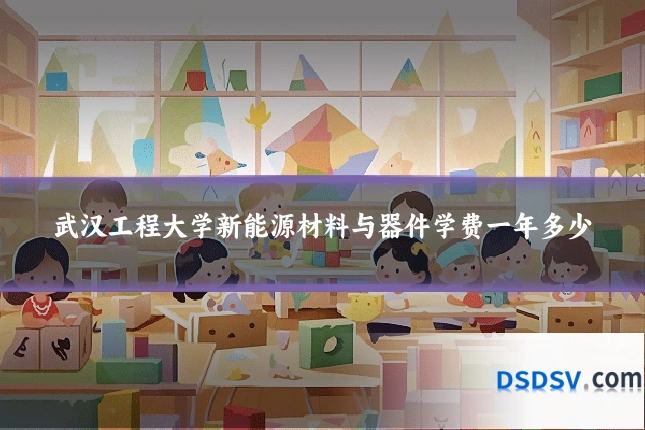 武汉工程大学新能源材料与器件学费一年多少