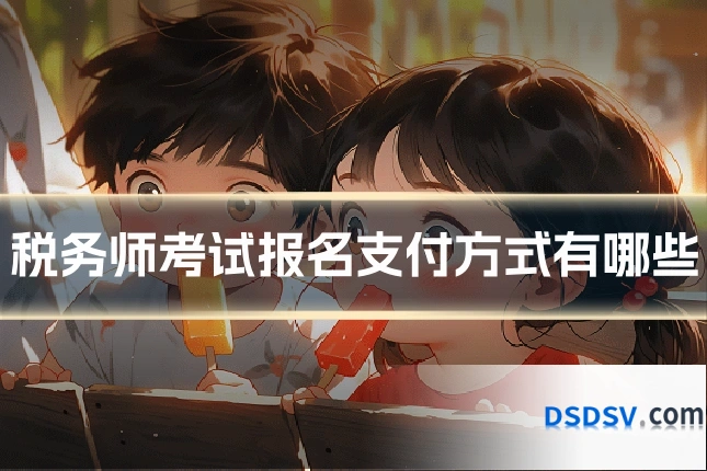税务师考试报名支付方式有哪些