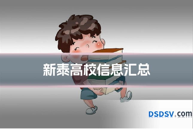 新泰高校信息汇总