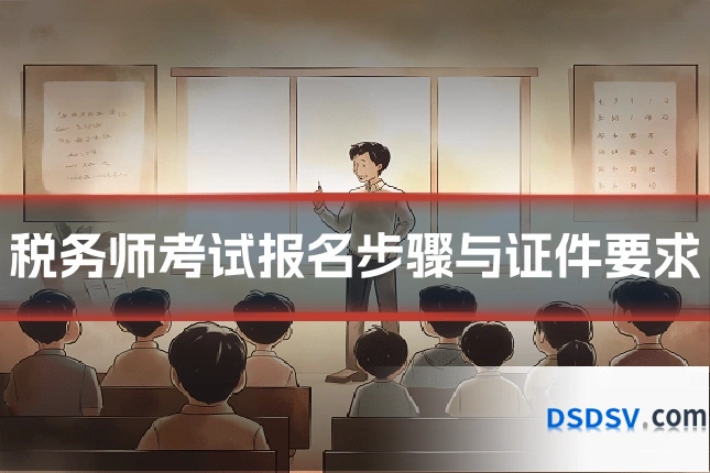 税务师考试报名步骤与证件要求