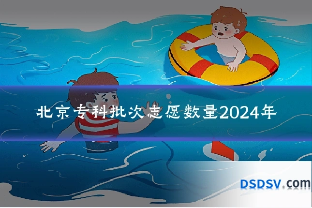 北京专科批次志愿数量2024年