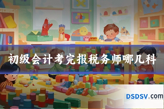 初级会计考完报税务师哪几科