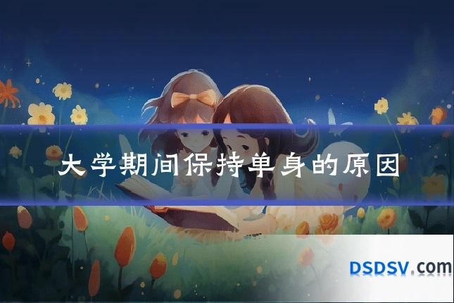 大学期间保持单身的原因