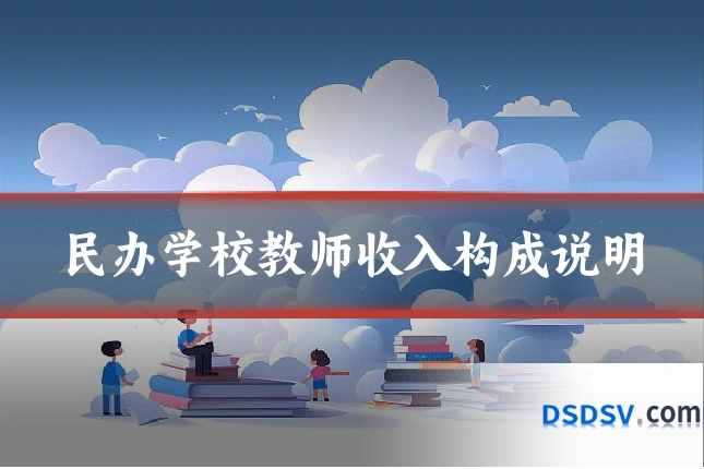 民办学校教师收入构成说明