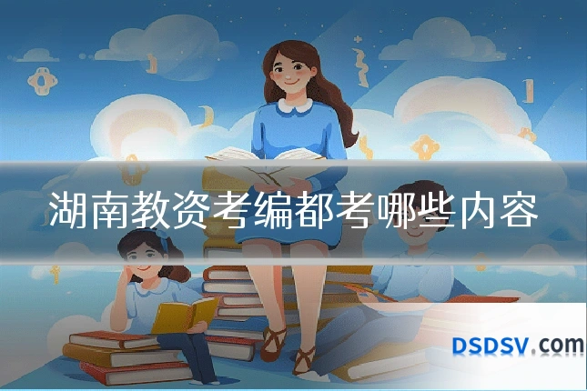 湖南教资考编都考哪些内容