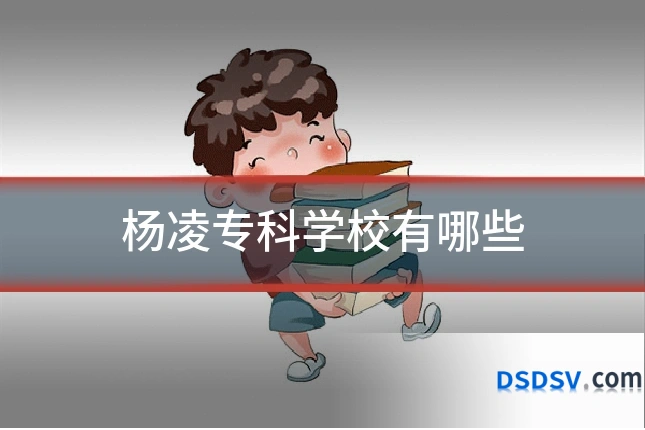 杨凌专科学校有哪些