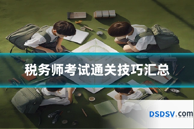 税务师考试通关技巧汇总