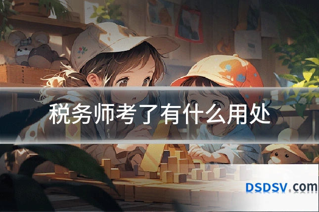 税务师考了有什么用处