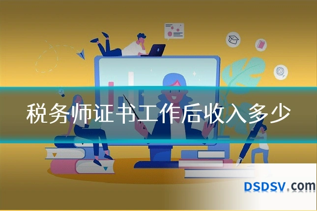 税务师证书工作后收入多少