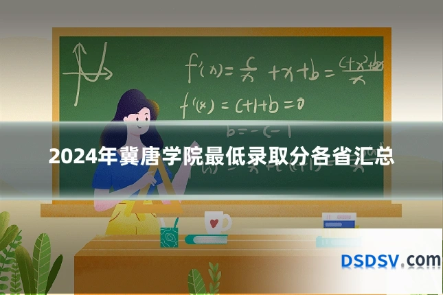 2024年冀唐学院最低录取分各省汇总