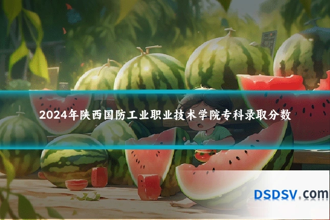2024年陕西国防工业职业技术学院专科录取分数