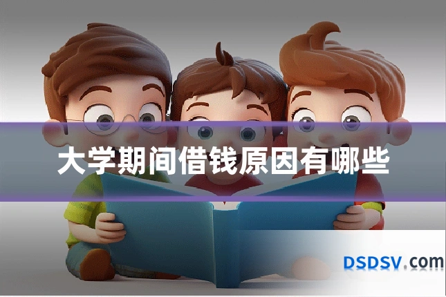 大学期间借钱原因有哪些