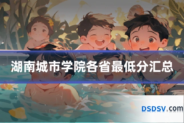 湖南城市学院各省最低分汇总
