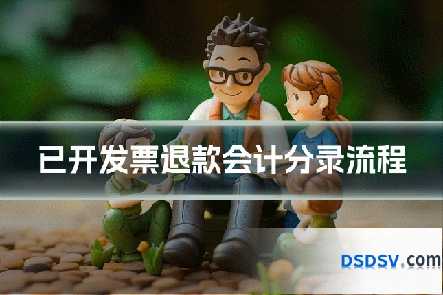 已开发票退款会计分录流程