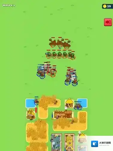 种田与征战敌人