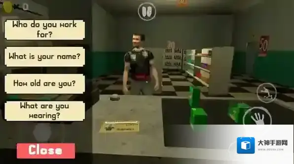 夜间伪人超市体验