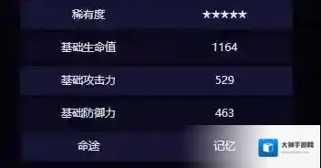 崩坏星穹铁道属性