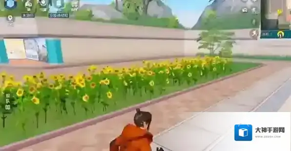 和平精英花圃在哪里