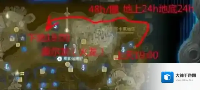 王国之泪火龙蹲点的最佳位置推荐