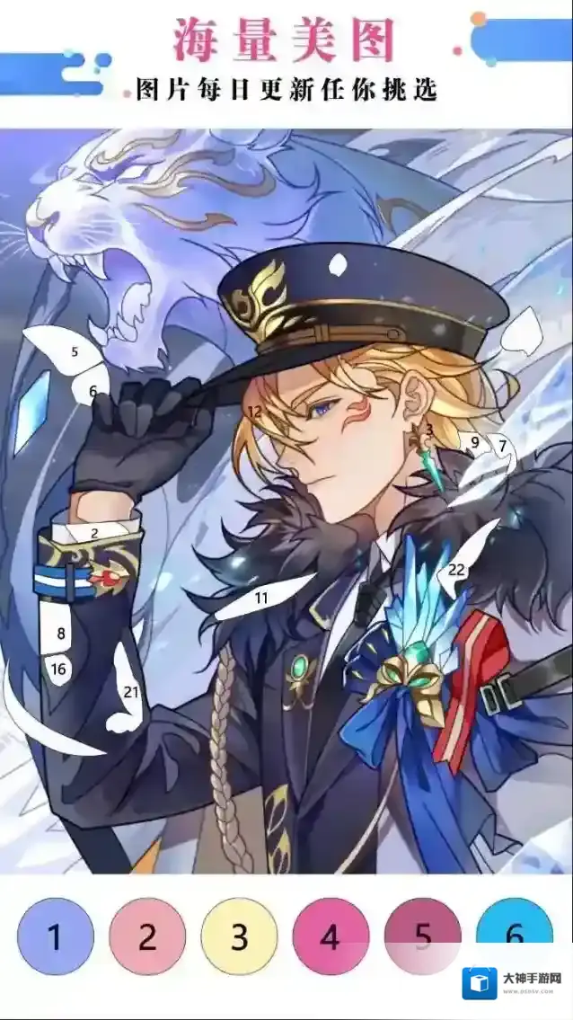 绘画涂色书玩家