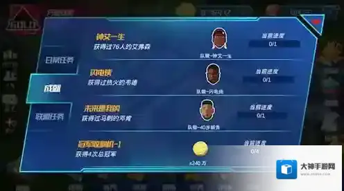 NBA篮球大师球队
