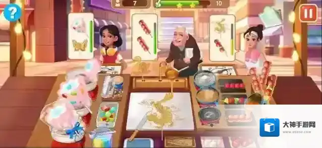 楼下的早餐店客人