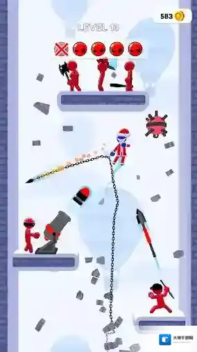 火柴人传送大师消灭