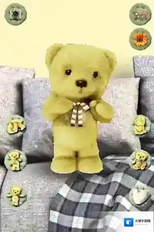 会说话的毛绒熊游戏