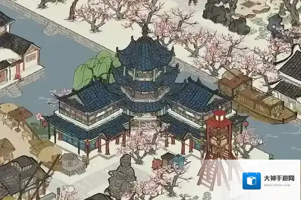 江南百景图畅音楼怎么解锁 畅音楼作用介绍