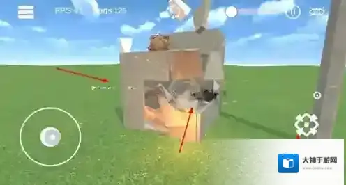 爆破物理模拟器游戏