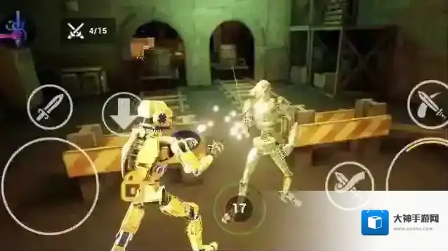 机器人剑术对决机器人