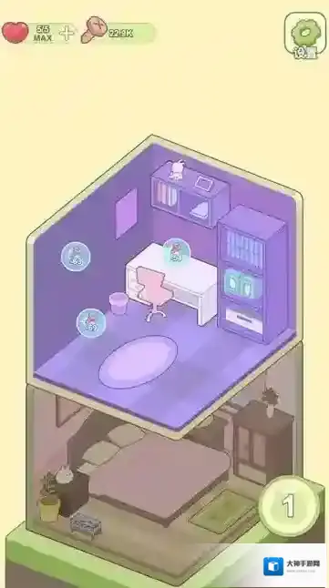 迷你梦幻小屋游戏