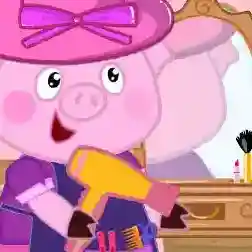 粉红小猪美发造型师手游2025-粉红小猪美发造型师官方最新版Androidv1.0