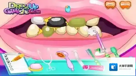 真正的牙医手术模拟器牙齿问题