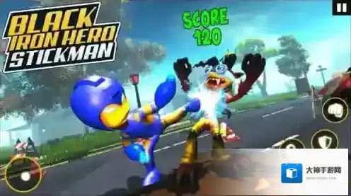 黑铁英雄火柴人游戏