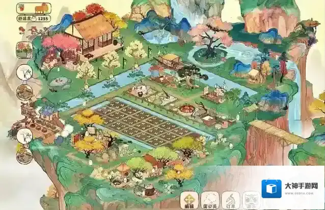 桃源深处有人家颜色